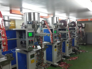 Coffee packing unit in Philippines company